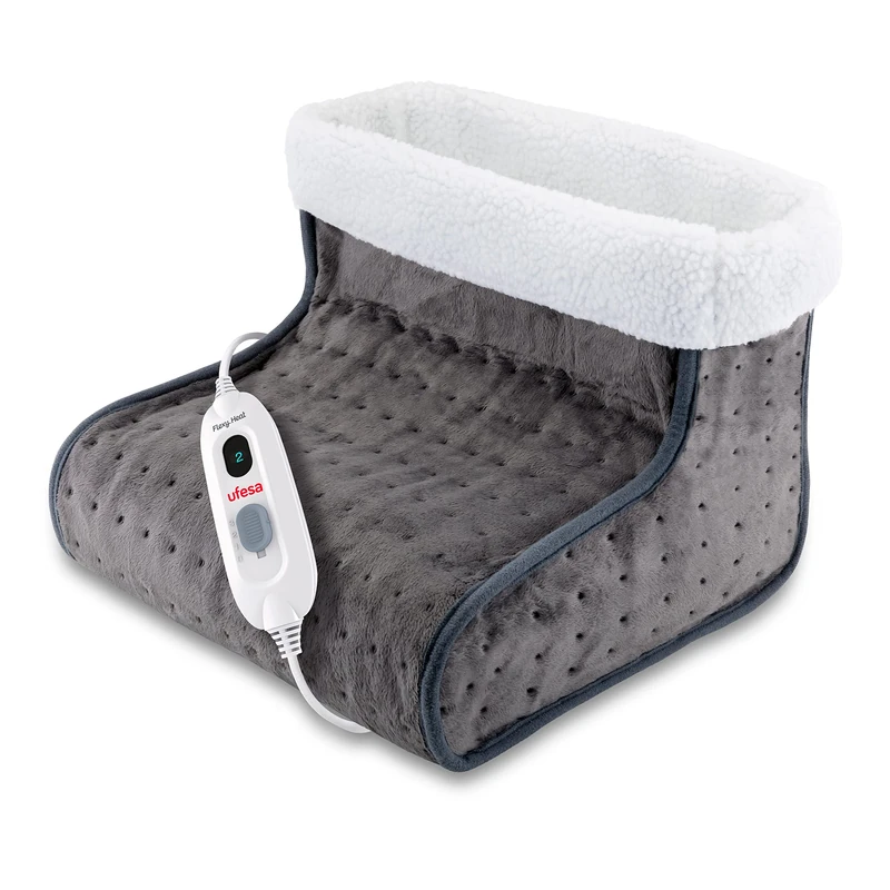 Ufesa FH BM 100W Electric Thermal Boots up to Size 47 (EU), 3 Temperature Levels, Automatic Shut-Off, Washable, Wrapped Heat