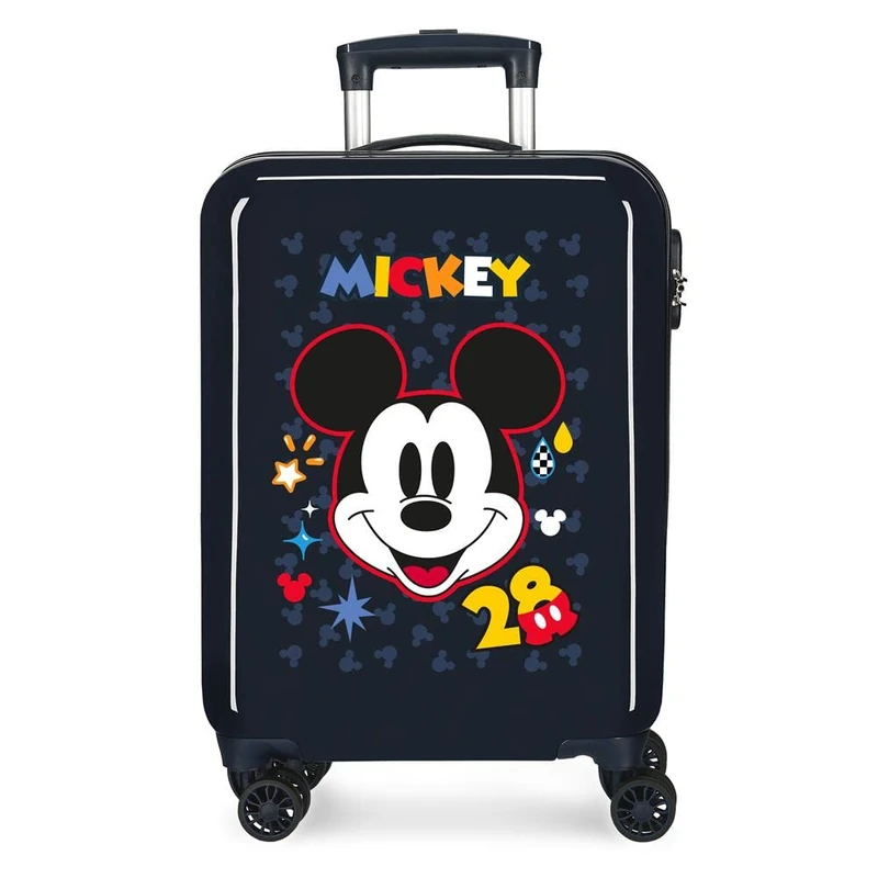 Disney Mickey Get Moving Suitcase, Navy, Suitcase