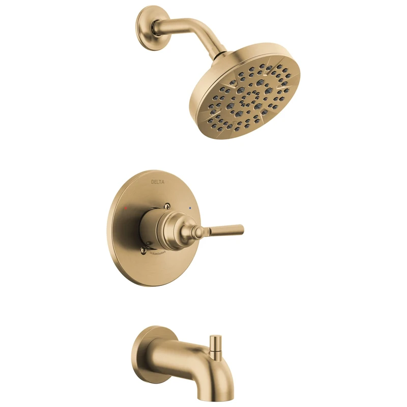Delta T14435-CZ Saylor Tub/Shower Faucet Trim, Champagne Bronze
