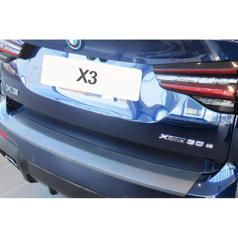 RGM ABS Rear bumper protector compatible with BMW X3 (G01) Facelift 09/2021- 'M-Sport' Black
