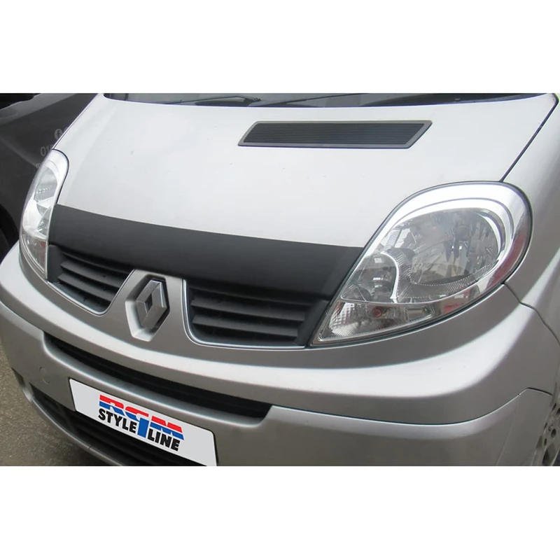 RGM Bonnet protector compatible with Opel Vivaro & Renault Trafic 2006-08/2014 Black