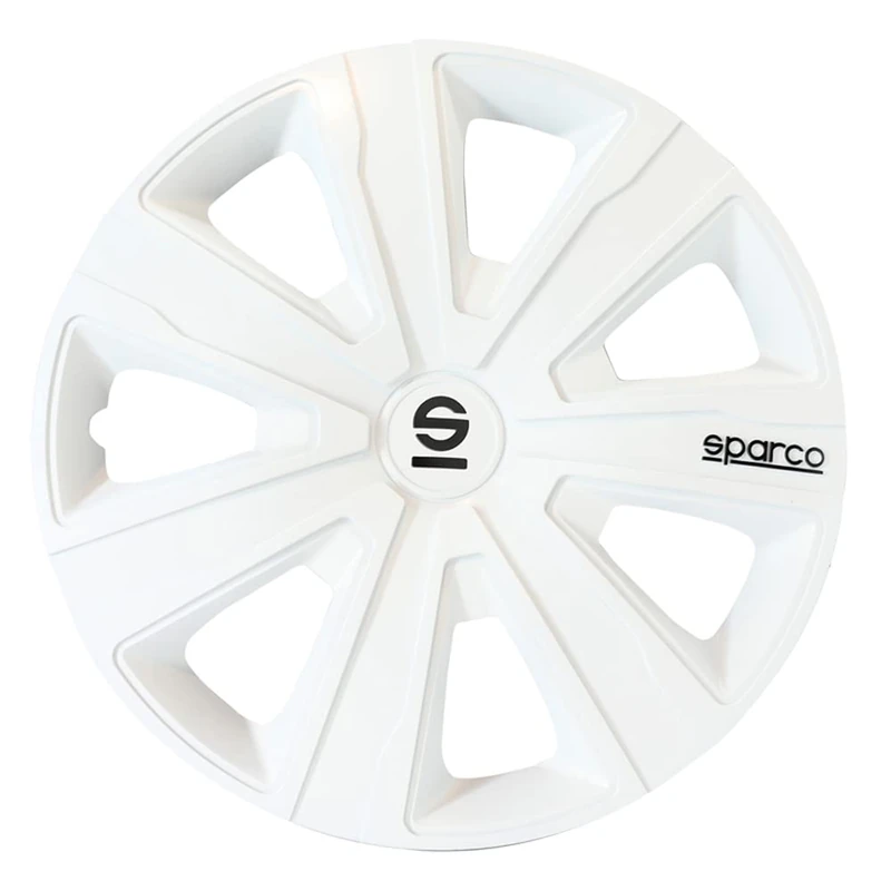 Sparco Wheel Covers Palermo - 15-inch - White - Set of 4 pieces