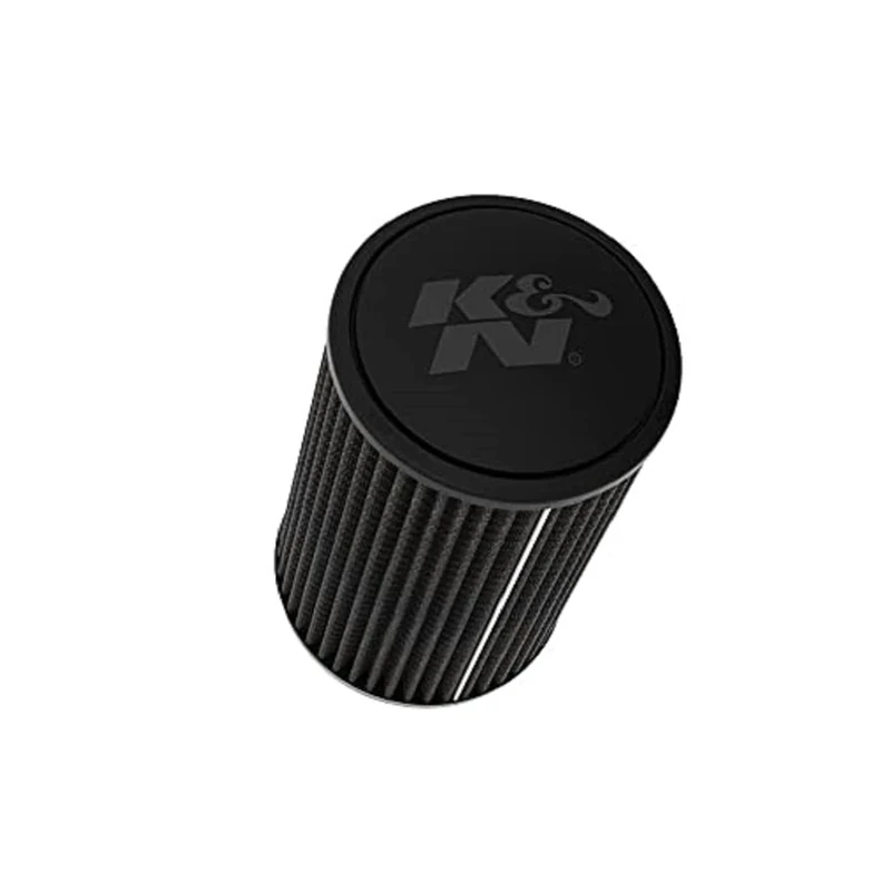 K&N Black Universal Dryflow Conical Air Filter 89mm flange, 152mm base, 133mm top, 229mm height (RU-3111HBK)