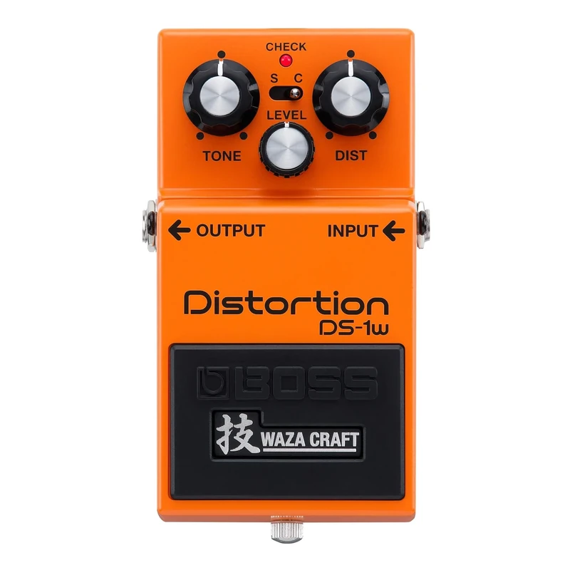 BOSS DS-1W Special Edition Waza Craft Distortion Pedal for the Ultimate BOSS Tone Experience | Enhanced with Two Modes for More Tonal Range | Legendary Sound for Electric Guitar and All Types of Music