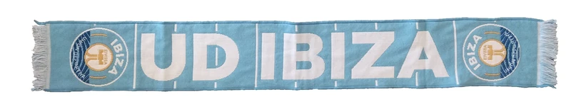 U.D. Ibiza Striped Loom Scarf, Light Blue, 130 x 20 Unisex Adult, light blue - Image 1
