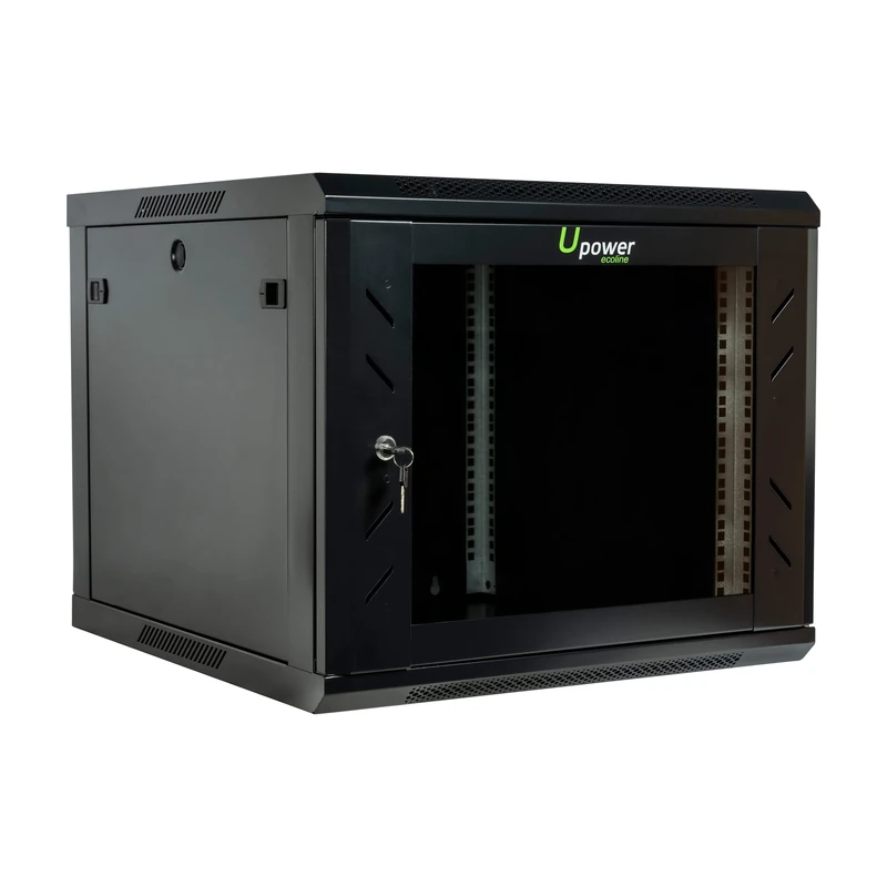 MASTER U-POWER Cabinet Rack 19" 9U Mural 600 x 600 x 500 mm, Up to 80 kg, Black