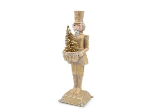SUD IMPORT L.Resin Soldier 32 cm C/Light BV70131, Resin, Mix, Normal - Image 1