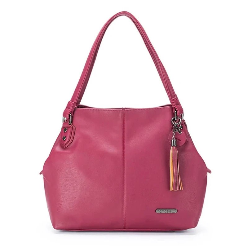 Namaste Shoulder Bag, Rasberry, One Size