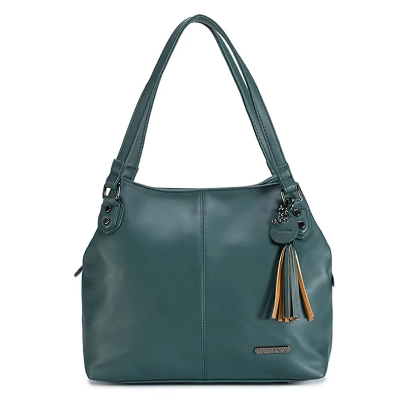 Namaste Shoulder Bag, Teal, One Size