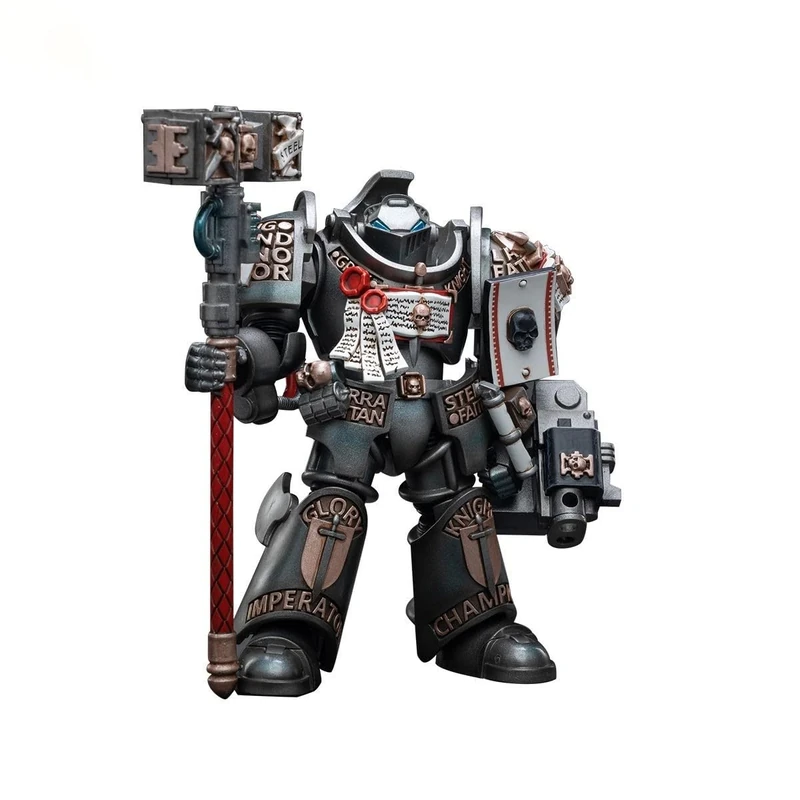 Bloomage Joytoy Tech - Joytoy Warhammer 40,000 Grey Knights Terminator Caddon Vibova 1/18 Figure (Net)
