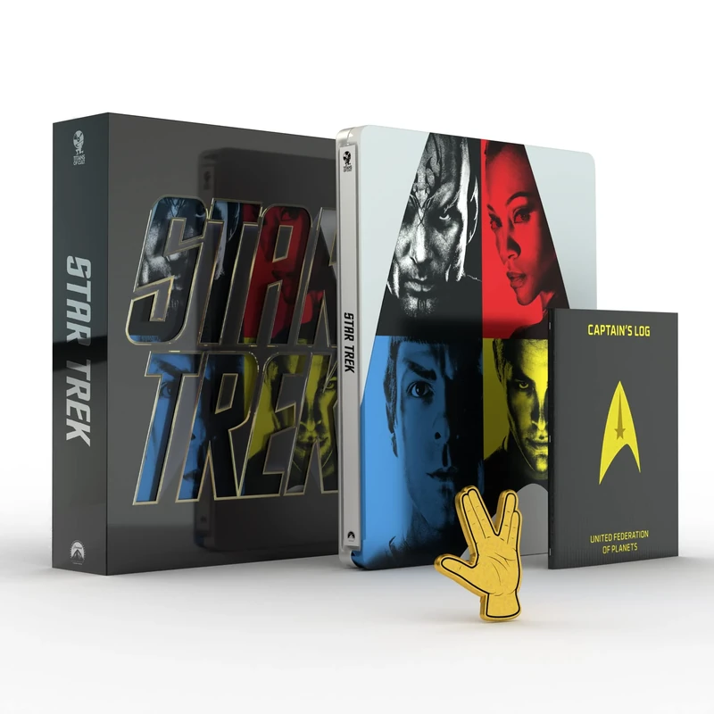 Star Trek (2009) Titans of Cult (Steelbook) (4K UHD + BD) - Comic Book