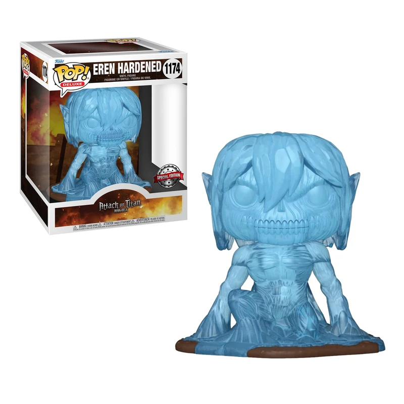 POP Funko Animation: Attack on Titan - Eren Yeager Hardened Deluxe Vinyl Figure (Exclusive) - Image 1