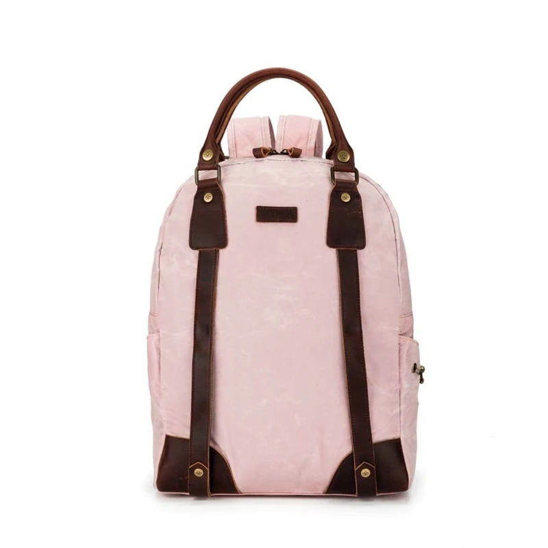 Della Q Canvas Backpack, Petal, One Size - Image 1