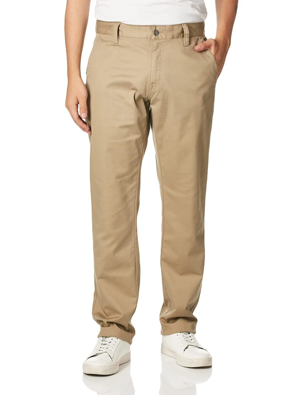 Volcom Men's V Monty Chino Pant, Khaki, 32