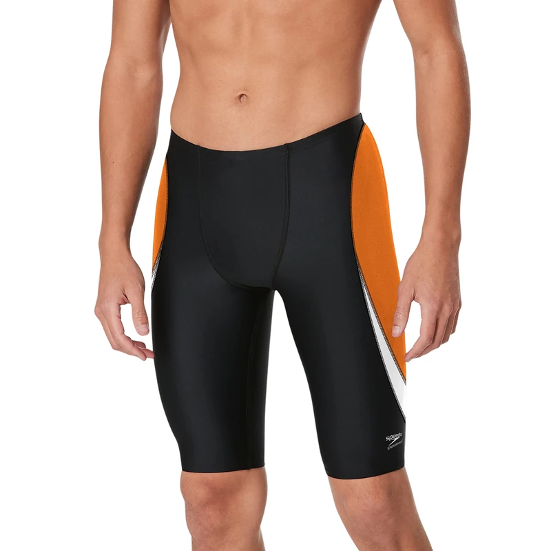 Speedo Men's Swimsuit Jammer Endurance+ Splice Team Colors - Image 1