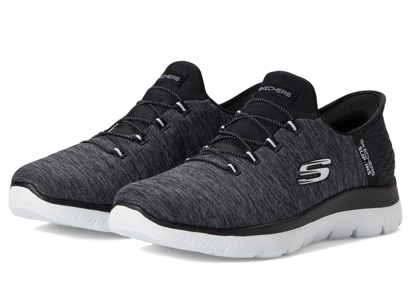 Skechers Summits Black White 5.5 B (M)