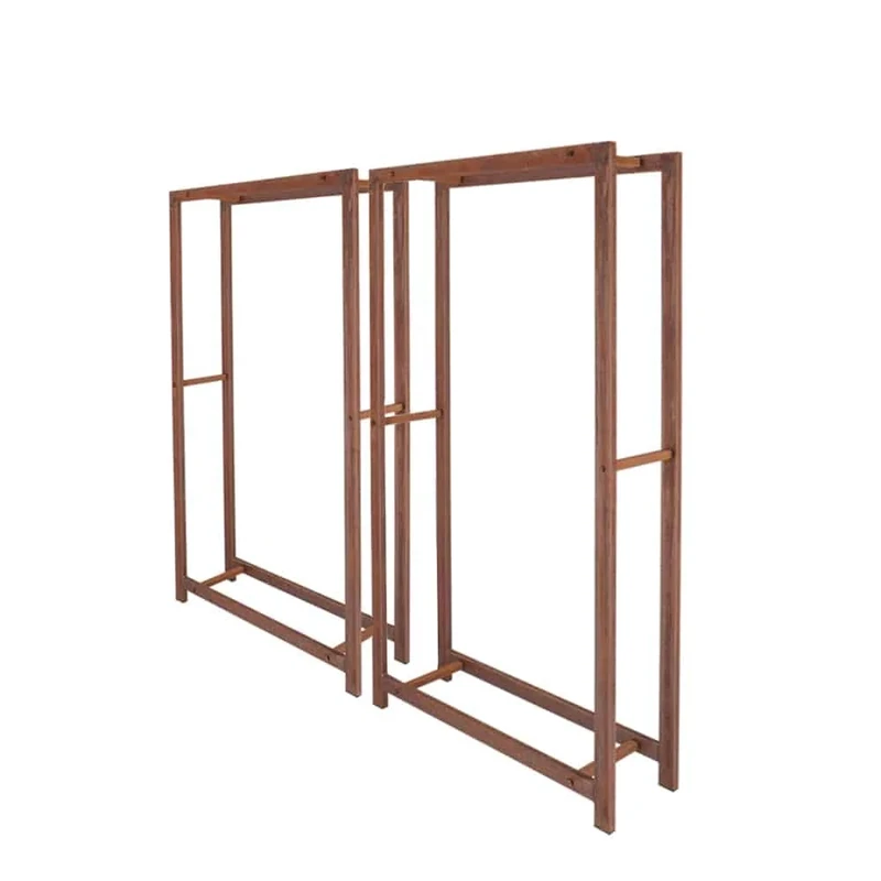 Esschert Design Wood Storage Rust