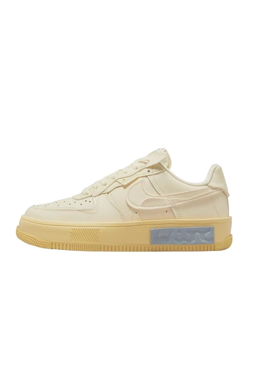 Nike DH1290-102 Nike Air Force 1 Fontanka Sneaker Adult Coconut Milk/Coconut Milk-Lemon WASH 6.5