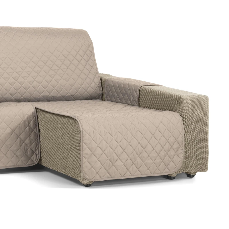 Martina Home Amber Padded Chaise Longue Cover, 280 cm, Leather