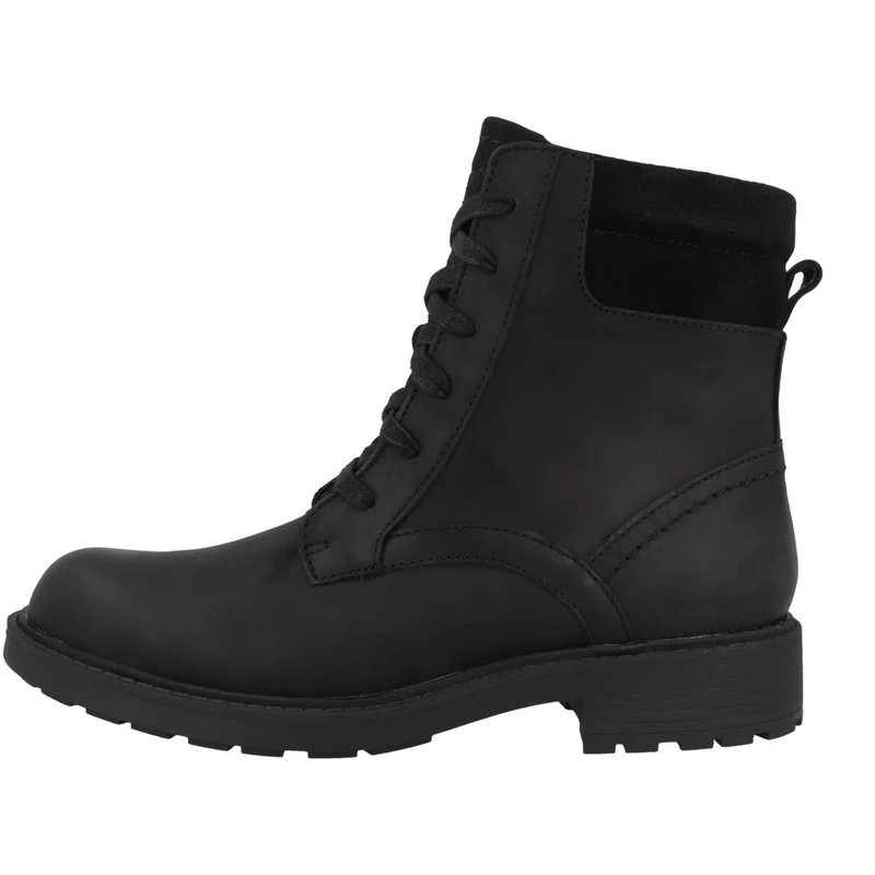 Clarks Orinoco2 Spice Womens Black Leather, 7.5