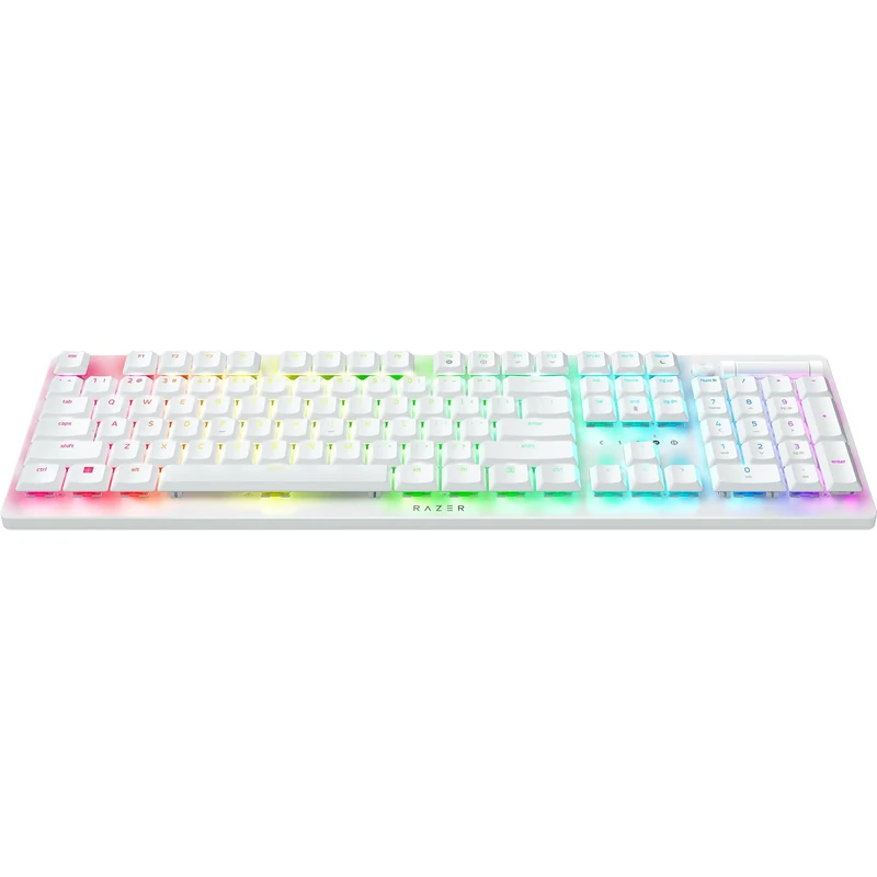 Razer Deathstalker V2 Pro (Purple Switch) - Wireless Low-Profile Optical Gaming Keyboard (Clicky Optical Switches, HyperSpeed Wireless, Bluetooth 5.0, Laser-Etched Keycaps) US Layout | Black