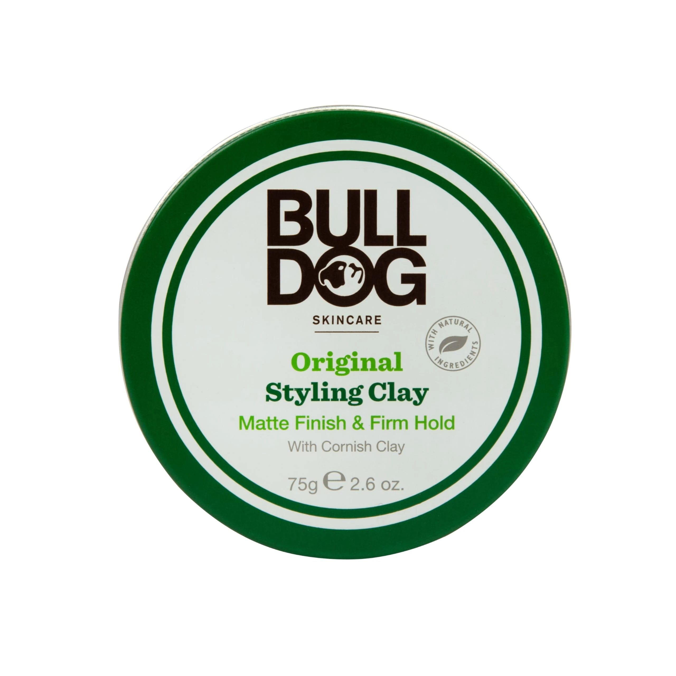 Bulldog Skincare Original Hair Styling Clay Firm Hold Matte Finish