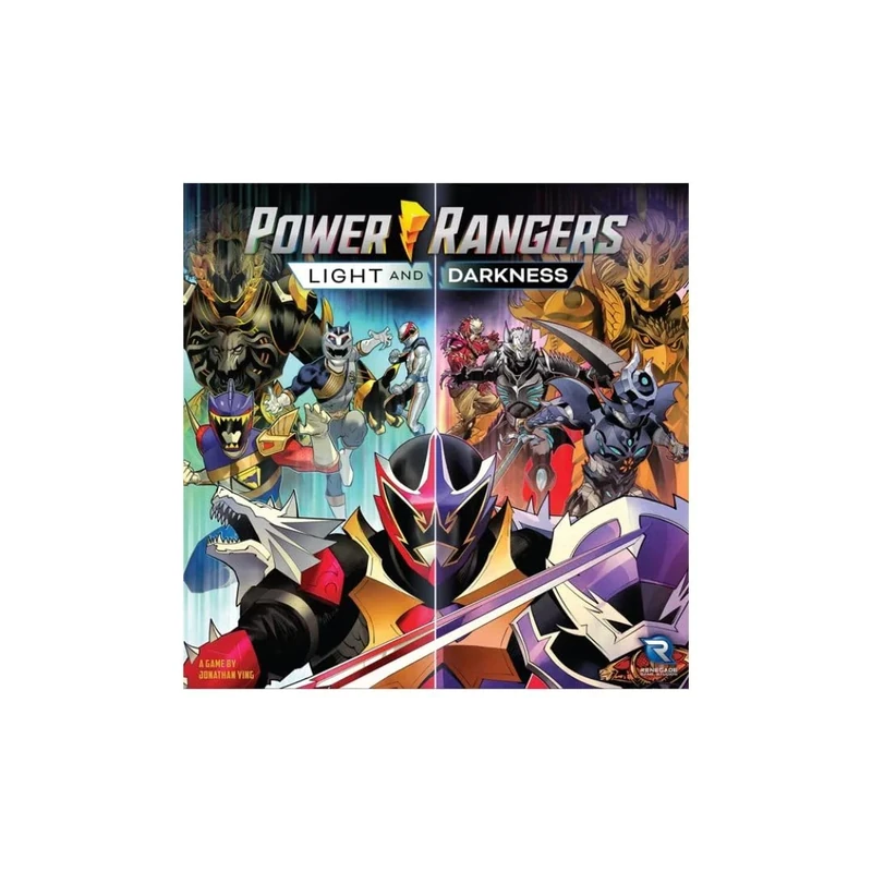 Renegade Game Studios Power Rangers Heroes of the Grid: Light and Darkness Expansion | Cooperative Tactical Board Game | 2–5 Players, 120–240 Minutes
