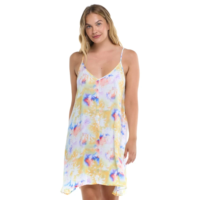 Body Glove Women's Swimsuit Coverup Nicole Dress Swimwear Cover Up, Illusion, Small