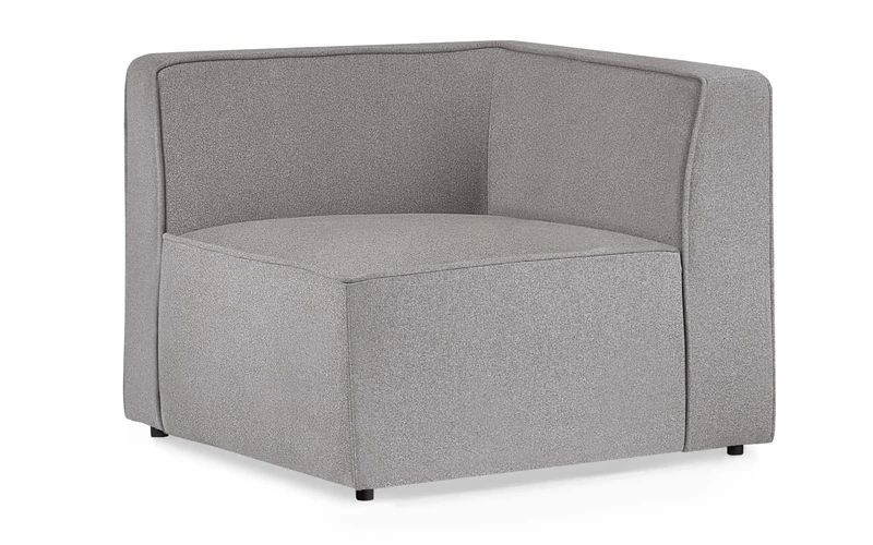 Julian Bowen Lago Combination Sofa Corner Unit - Grey Sofas