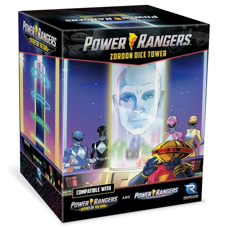 Renegade Game Studios Power Rangers Zordon Dice Tower