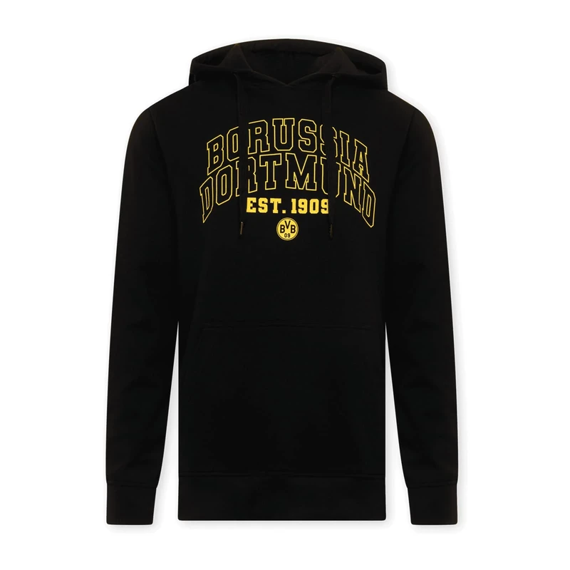 Borussia Dortmund Unisex BVB Hoodie Black