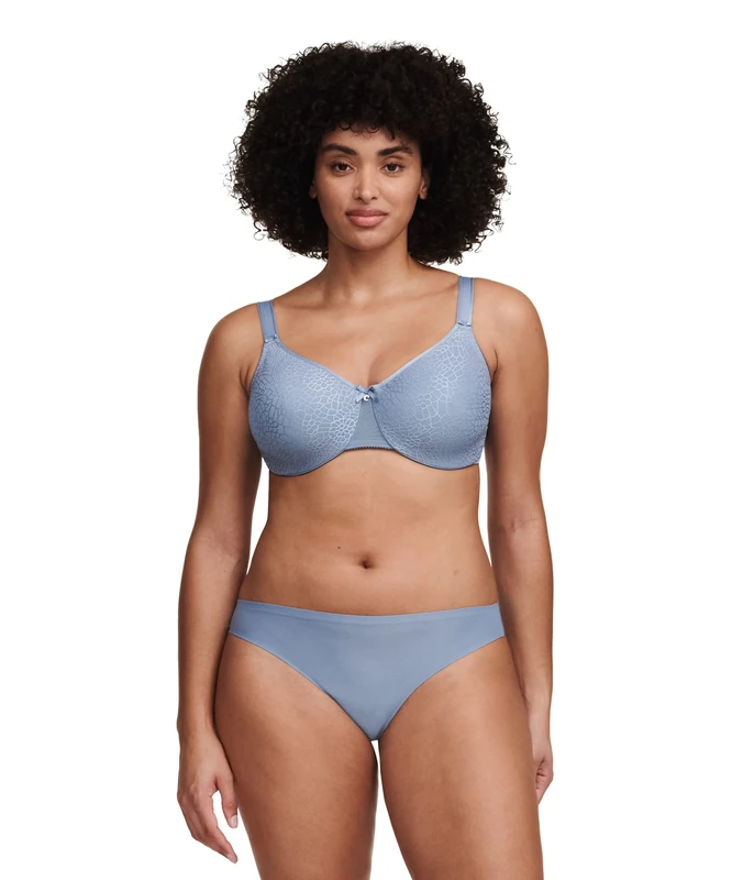 Chantelle Women's, C MAGNIFIQUE, Covering Molded Bra, Women's invisible lingerie, Mist, 42D