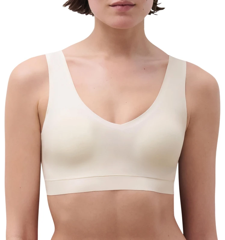 Chantelle Women's, SOFTSTRETCH, Padded Top, Women's invisible lingerie, Ivoire, L