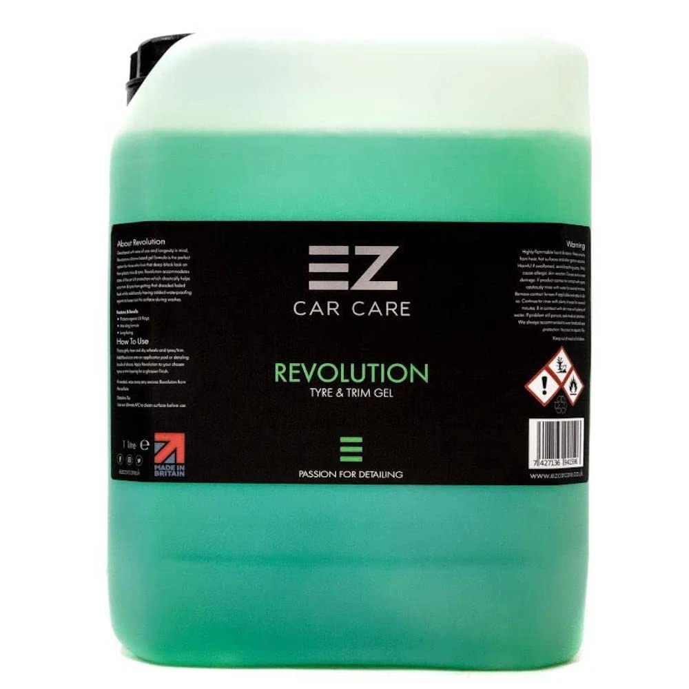 EZ Car Care Revolution 5 Litre Tyre Gel