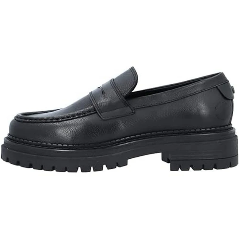 CA'SHOTT A/S Women's CASHANNAH Loafer, Black, 3 UK
