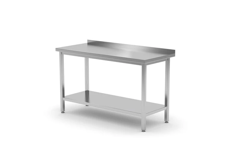 Hendi Stainless Steel Work Table with Shelf 1000x700x850mm - Image 1