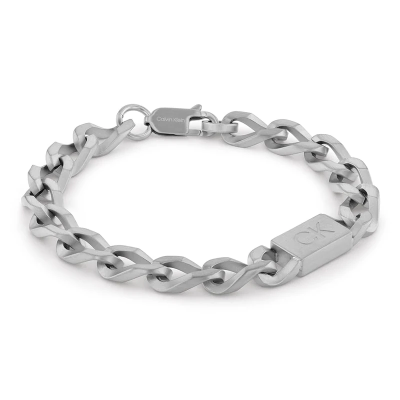 Calvin Klein Men's OUTLOOK Collection Chain Bracelet in Stainless Steel - 35000254
