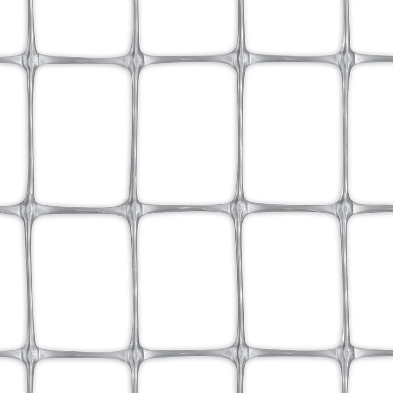 tenax Plastic Fence Net, Millennium 1x25 m Silver