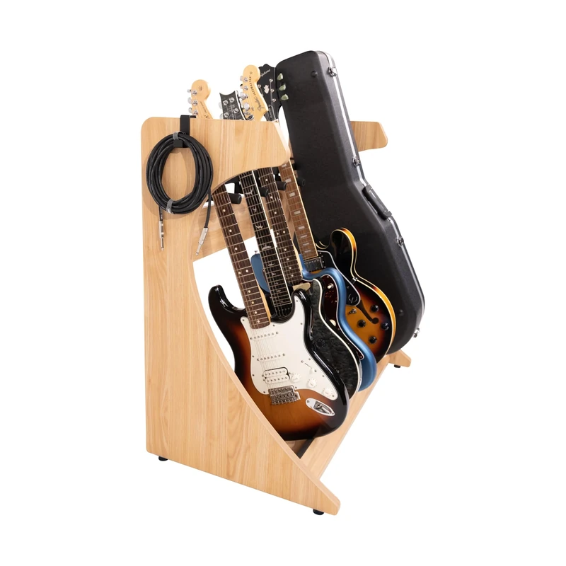 Gator Frameworks Guitar stand for 5 guitars, maple (GFW-ELITEGTR5RK-MPL)