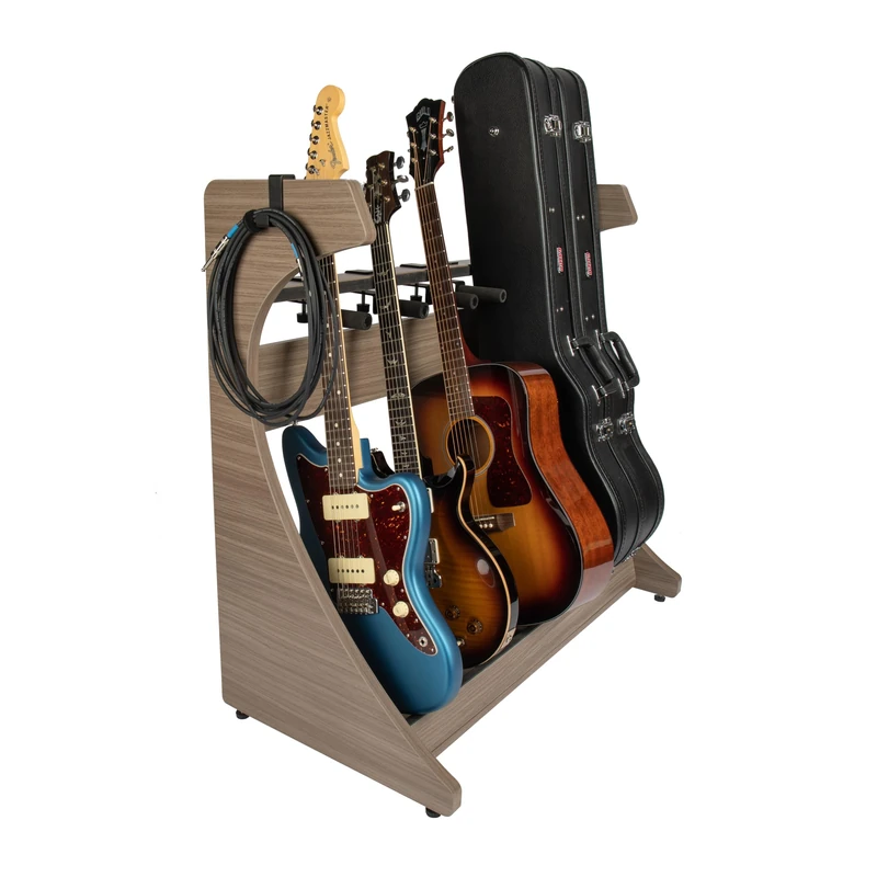 Gator Frameworks Elite 5-7 Guitar Stand - Driftwood Grey