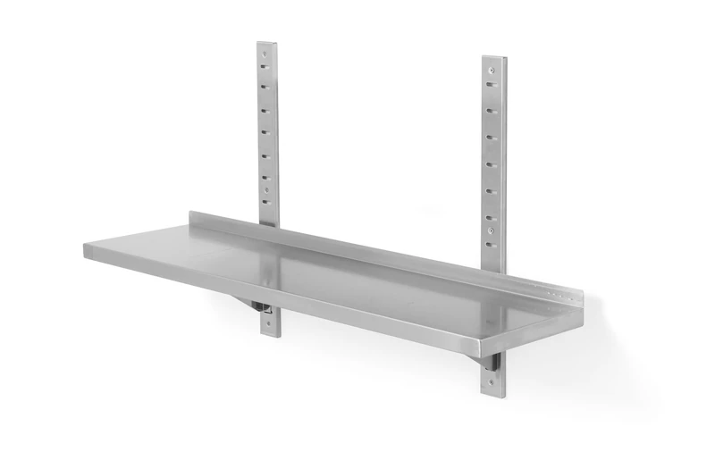 HENDI Hanging Shelf with 2 Consoles - 1000x300x600mm - Image 1