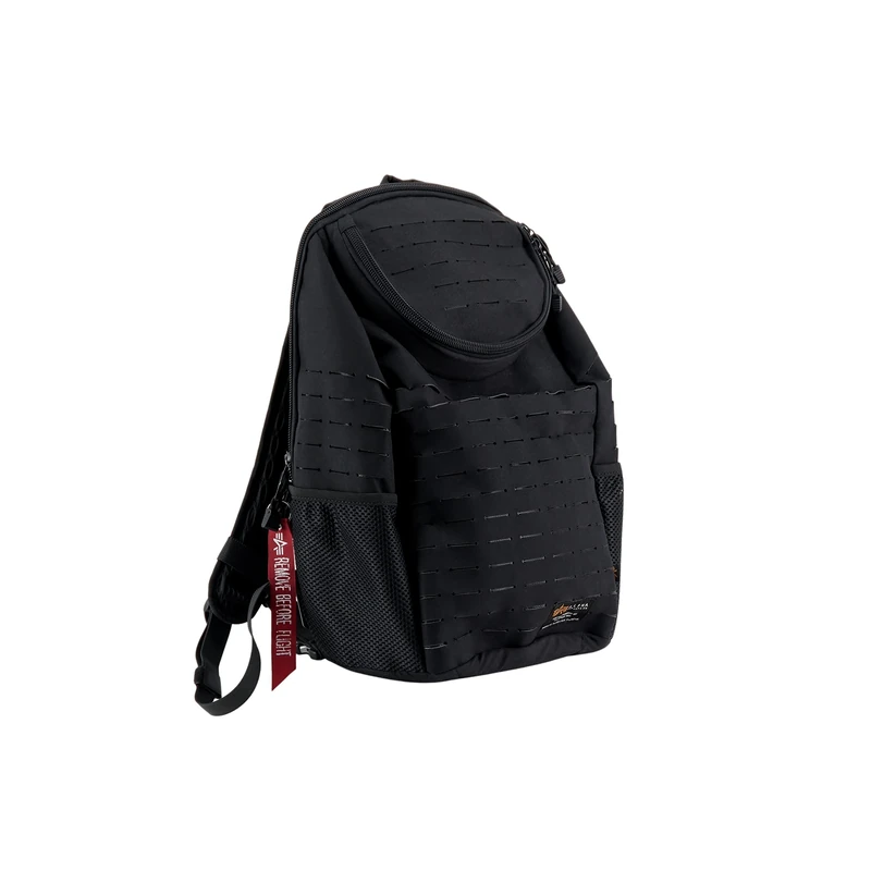 Alpha Industries Unisex's Combat Backpack Practical, Black, One Size