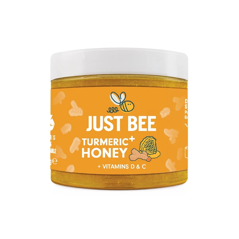 Just Bee Turmeric + Honey (260) | With Turmeric Extract, Vitamin D & Vitamin C | Supports Function of Immune System