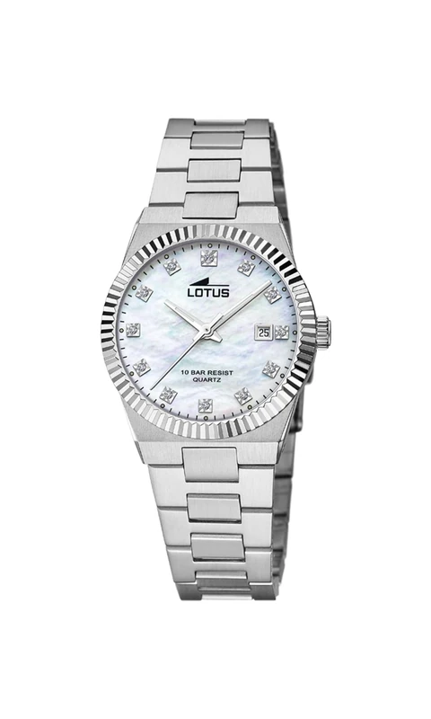 LOTUS Women's Watch 18838/1 Freedom Stainless Steel Case 316L Silver Plated Stainless Steel Strap 316L Silver