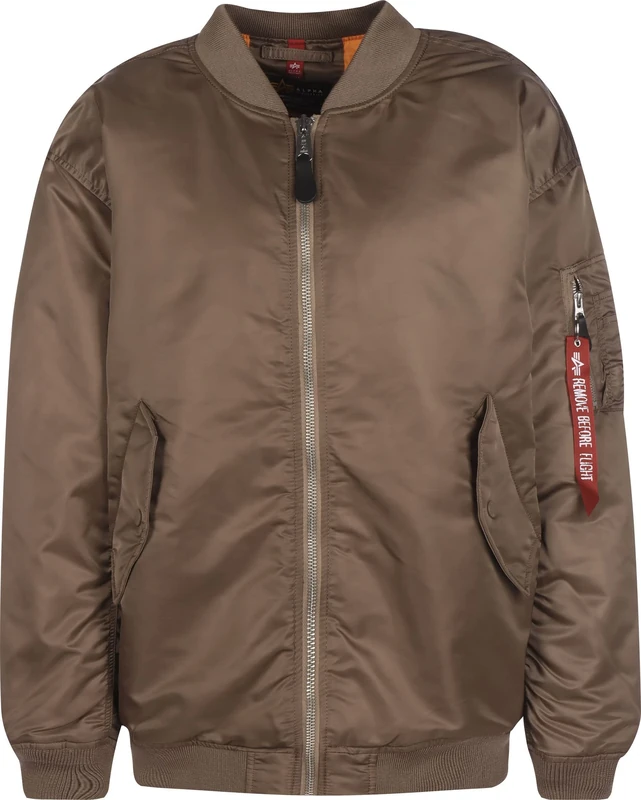 Alpha Industries MA-1 Core Bomber Jacket for Men Taupe