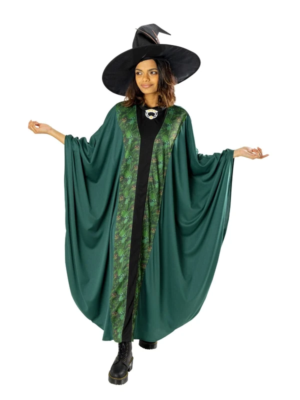 Rubies Official Harry Potter Adult Professor McGonagall Costume, Adult Fancy Dress, One Size Halloween Halloween