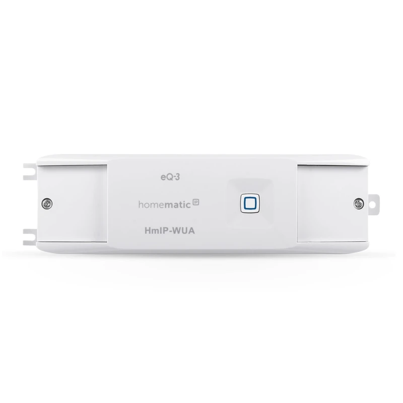 Homematic IP Smart Home Universal Switching Actuator - 0-10 V, Flush Mounted, Dimmable Lighting, Switch Ventilation, Switch Light, 154761A0, White