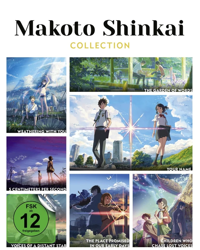 Makoto Shinkai Collection (Special Edition Exclusive Amazon) [Blu-ray] - Image 1