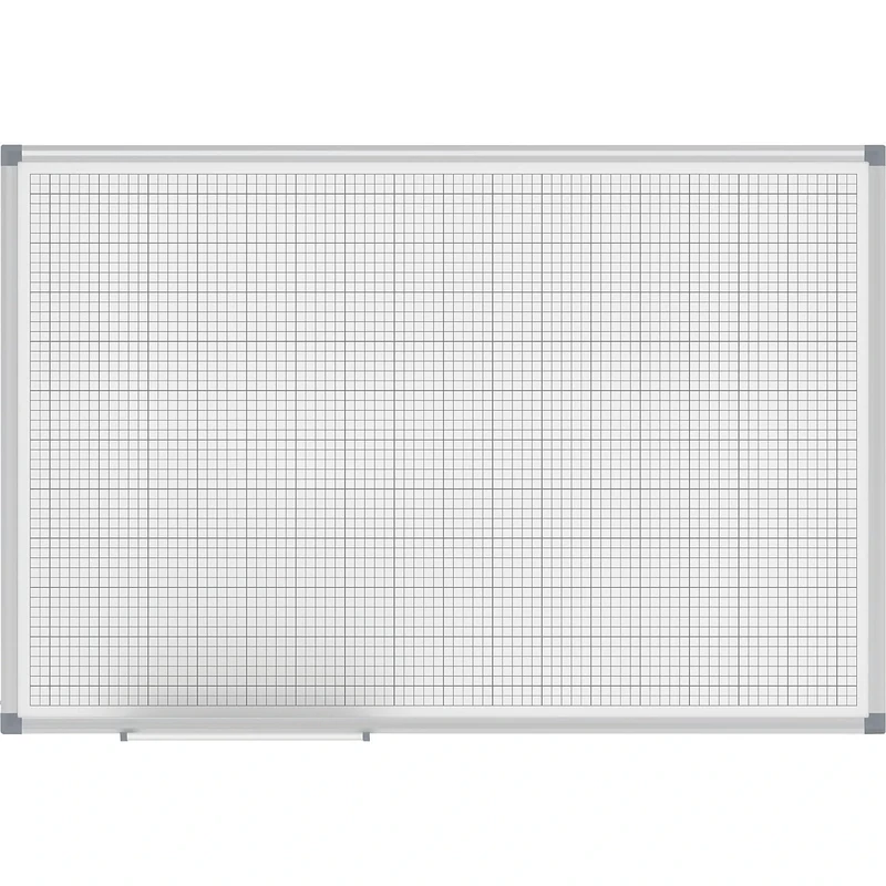 MAUL MAULstandard Whiteboard 60 x 90 cm with Grid Print 1 x 1 cm Top Quality