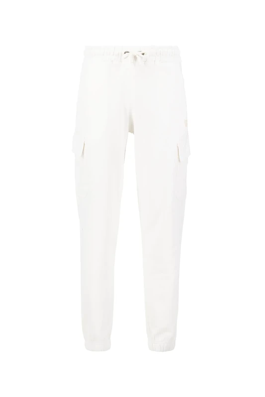 Alpha Industries Men's Cargo Jogger Sweatpants, Organic White, XL